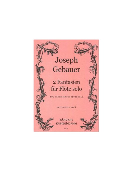 GEBAUER E.F.-Fantasies (2) für Flöte