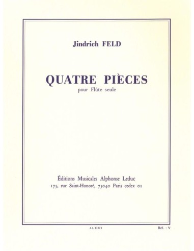 FELD J.-Stücke (4) für Flöte