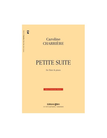 CHARRIERE C.-Petite Suite per flauto e pianoforte