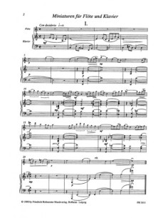 EBEN P.-Miniature per flauto e pianoforte 2