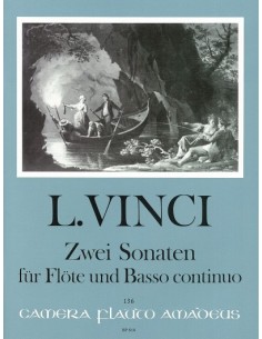 VINCI L.-Sonate (2) per flauto e pianoforte (Meier)