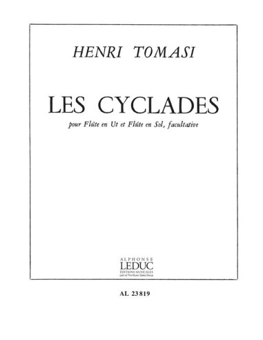 TOMASI H.-Cyclades Sonatine für Flöte in C oder G