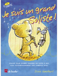 GOEDHART D.-Je Suis un Grand Soliste para Flauta Dulce Soprano (Inc.CD)