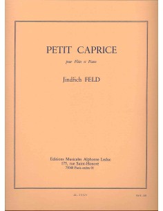 FELD J.-Petit Caprice para Flauta y Piano