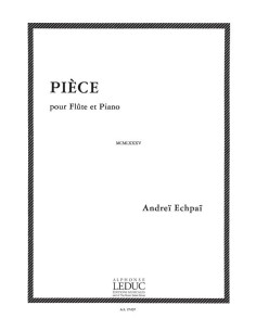 ECHPAI A.-Piece per flauto e pianoforte