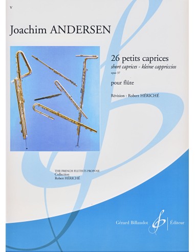 ANDERSEN J.-Capricci (26) Op.37 per flauto