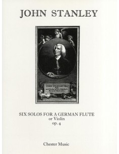 STANLEY J.-Solo (6) per flauto e pianoforte