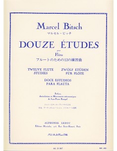 BITSCH M.-Estudios (12) para Flauta