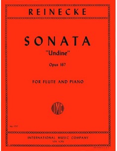 REINECKE C.-Sonata Op.167 "Undine" para Flauta y Piano (Stalmann)