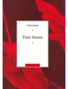 SCHULHOFF E.-Sonata per flauto e pianoforte