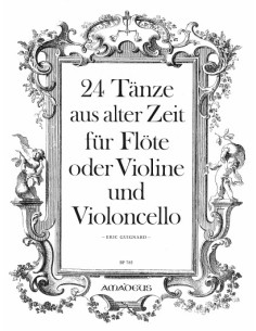 GUIGNARD E.-Danzas Antiguas (24) para Flauta (Violin) y Violoncello