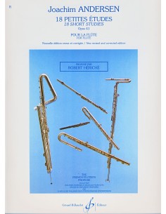 ANDERSEN J.-Piccoli Studi (18) Op.41 per Flauto (Heriche)