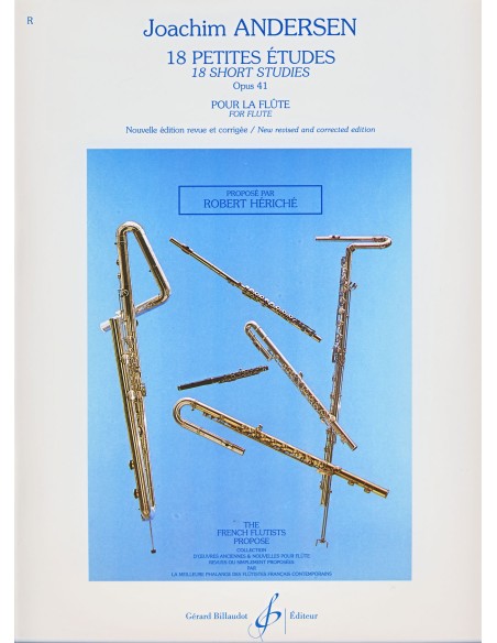 ANDERSEN J.-Piccoli Studi (18) Op.41 per Flauto (Heriche)