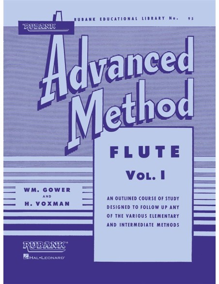 RUBANK-Advanced Method for Flute Vol.1 (Voxman/Gower)