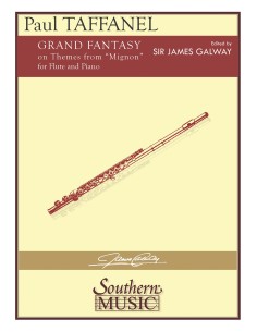 TAFFANEL P.-Grande Fantaisie sur Mignon para Flauta y Piano (Galway)