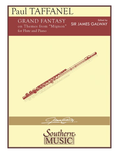 TAFFANEL P.-Grande Fantaisie sur Mignon para Flauta y Piano (Galway)