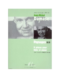 DAMASE E.-Paysages (9 pezzi) per flauto e pianoforte