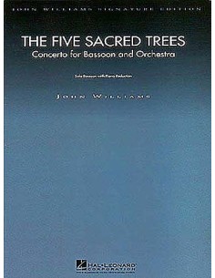 WILLIAMS J.-Sacred Trees (5) Konzert für Fagott und Klavier