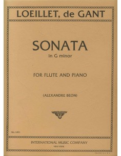 LOEILLET J.B.-Sonata in G minor for Flute and Piano (Beon)