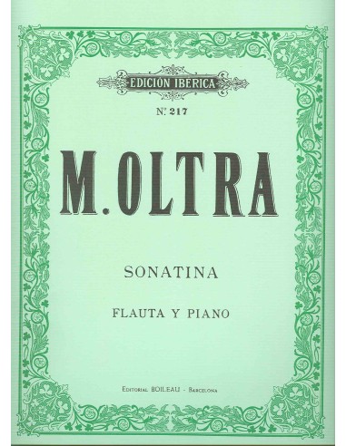 OLTRA M.-Sonatina per flauto e pianoforte