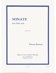 DENISOV E.-Sonate pour flûte traversière