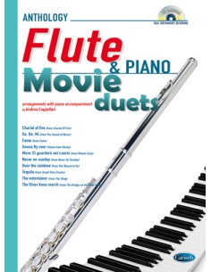 CAPPELLARI A.-Anthology Movie Duets per flauto e pianoforte (Inc.CD)