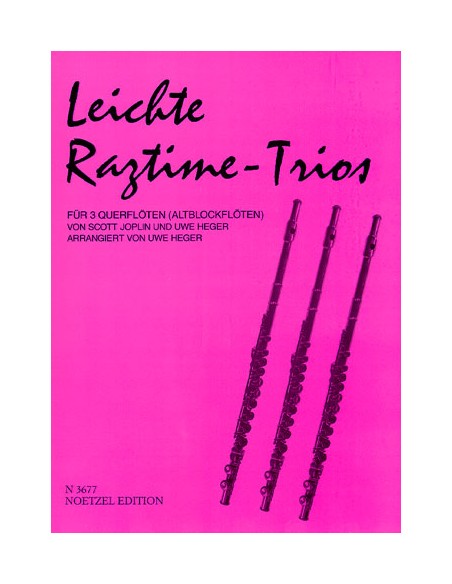 JOPLIN S.-Ragtimes per 3 flauti (Heger)