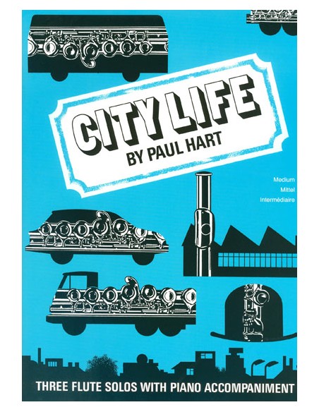 HART P.-City Life per flauto e pianoforte