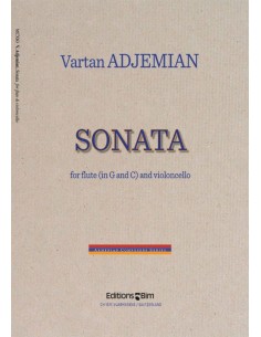 ADJEMIAN V.-Sonata per flauto e violoncello
