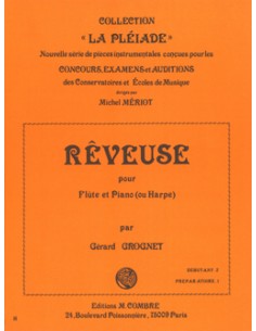 GROGNET G.-Reveuse per flauto e pianoforte (arpa)