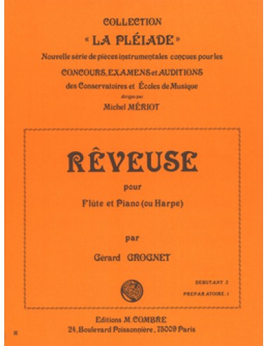 GROGNET G.-Reveuse per flauto e pianoforte (arpa)