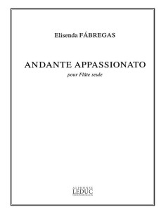 FABREGAS E.-Andante Appassionato per Flauto