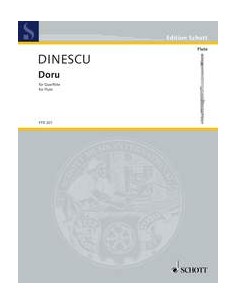 DINESCU V.-Doru pour flûte traversière