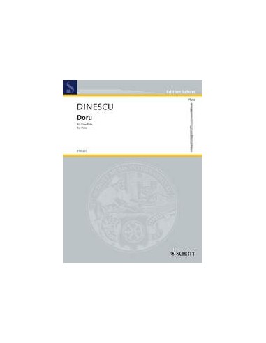 DINESCU V.-Doru pour flûte traversière