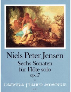 JENSEN N.P.-Sonate (6) Op.17 per flauto