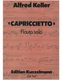 KELLER A.-Capriccietto per flauto