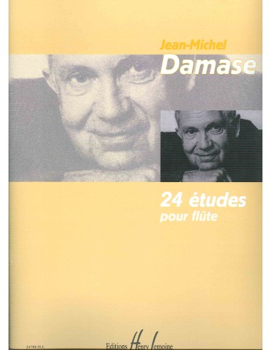 DAMASE E.-Etudes (24) per flauto
