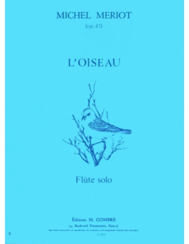 MERIOT M.-L'Oiseau for Flute