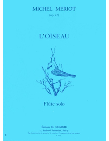 MERIOT M.-L'Oiseau per flauto