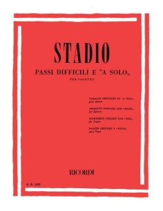 STADIO C.-Passaggi difficili per fagotto