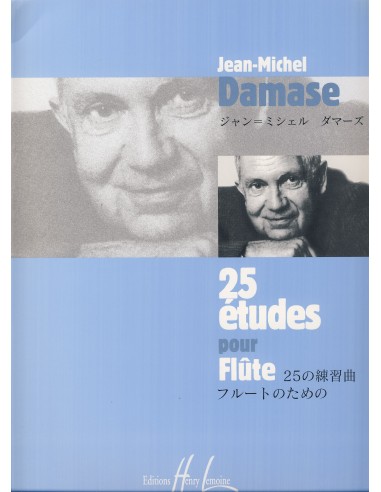 DAMASE E.-Etudes (25) for Flute