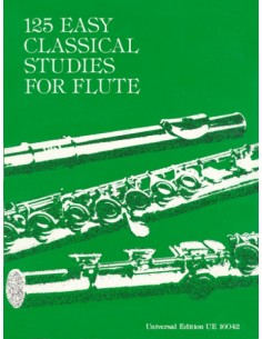 VESTER F.-Easy Classical Studies (125) für Flöte
