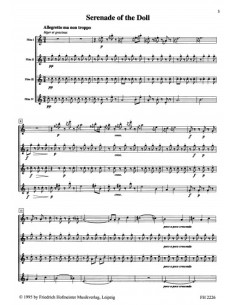DEBUSSY C.-Children Corner (3 Piezas) para 4 Flautas (Geller) 2