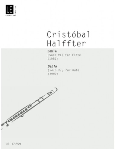 HALFFTER C.-Debla for Flute