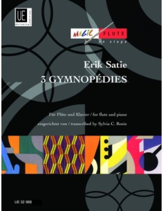 SATIE E.-Gymnopedies (3) für Flöte und Klavier (Kolophonium)
