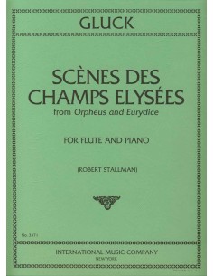 GLUCK C.W.-Scenes from the Champs-Elysées from "Orpheo" for Flute and Piano (Stallman)