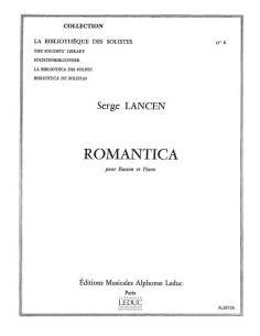 LANCEN S.-Romantik für Fagott und Klavier