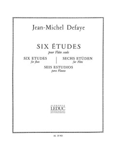 DEFAYE J.M.-Studies (6) für Flöte
