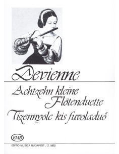 DEVIENNE F.-Petits duos (18) pour 2 flûtes (Kalmar)