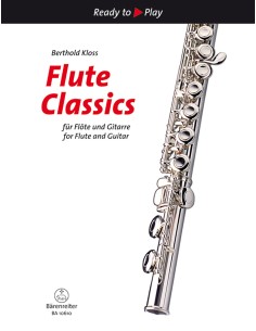 KLOSS B.-Flute Classics (Col.Ready to Play) pour flûte et guitare